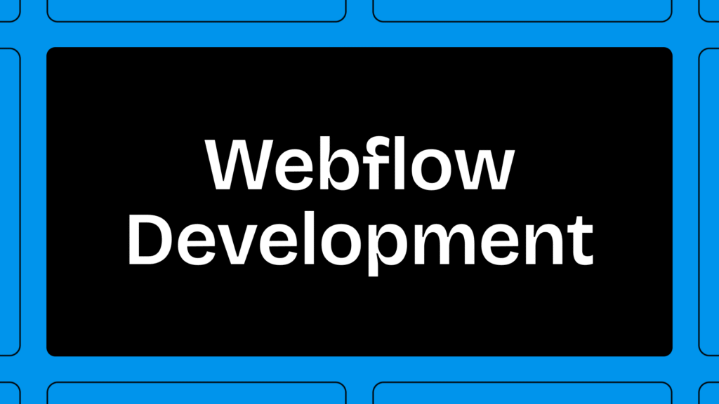 Webflow Development